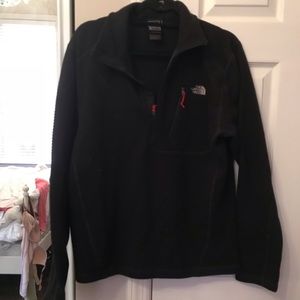 North face summit series zip up fleece